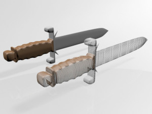 dagger 01 3D-Modell