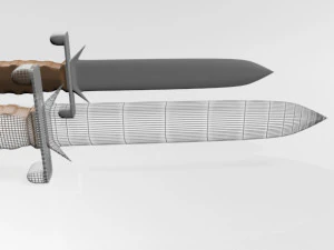 Dagger 01 3D Model