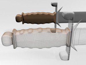 dagger 01 3D-Modell