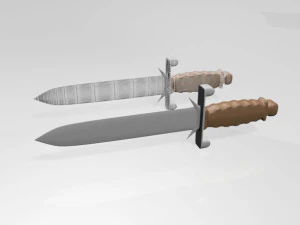 Dagger 01 3D Model