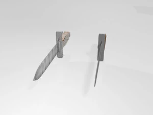Dagger 01 3D Model
