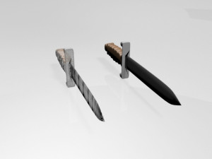 dagger 01 3D-Modell
