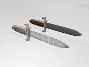 dagger 01 3D-Modell