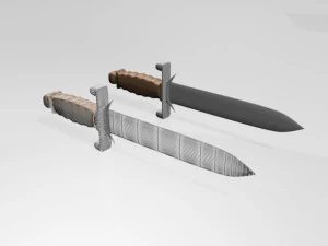 Dagger 01 3D Model