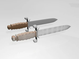 Dagger 01 3D Model