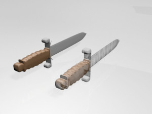 dagger 01 3D-Modell