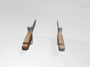 Dagger 01 3D Model
