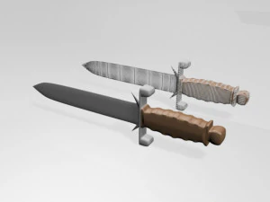 Dagger 01 3D Model