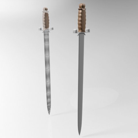 sword 01 3D मॉडल .c4d .max .obj .3ds .fbx .stl .blend 
