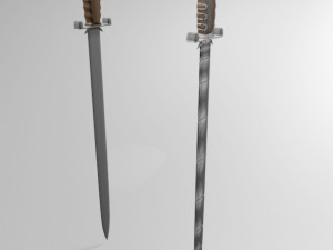 sword 01 3D मॉडल