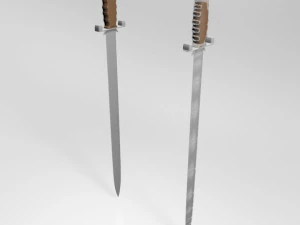 sword 01 3D Model