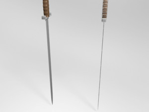 sword 01 3D मॉडल