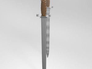 sword 01 3D मॉडल