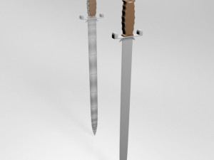 sword 01 3D मॉडल