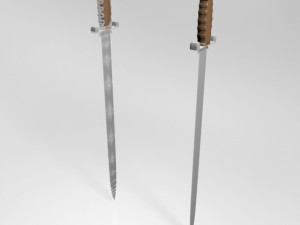 sword 01 3D मॉडल