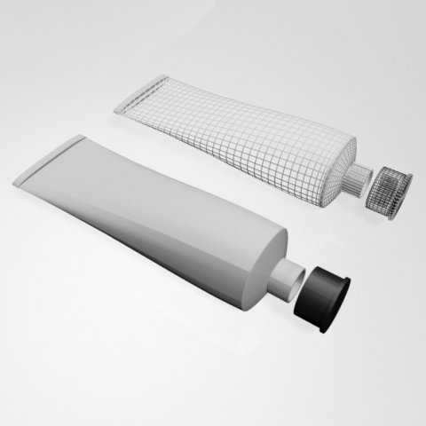 aluminium barrier tube 01 Modelo 3D .c4d .max .obj .3ds .fbx .stl .blend 