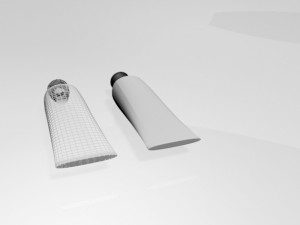 aluminium barrier tube 01 Modelo 3D