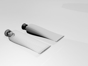 aluminium barrier tube 01 Modelo 3D