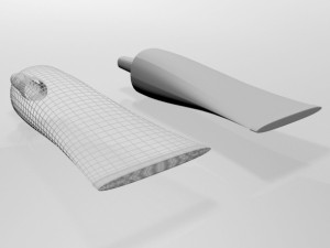 aluminium barrier tube 02 3D-Modell