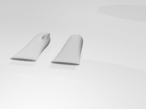 aluminium barrier tube 02 3D-Modell
