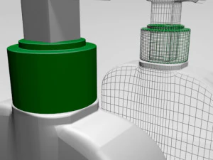 Facial cleanser bottle 01 3D Model