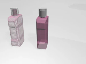 Mouthwash bottle 01 3D Model