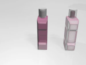 Mouthwash bottle 01 3D Model