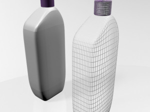 Body lotion bottle 01 3D मॉडल