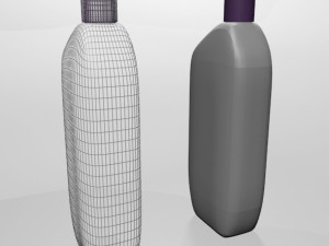 Body lotion bottle 01 3D मॉडल