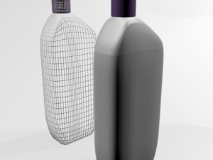 Body lotion bottle 01 3D मॉडल
