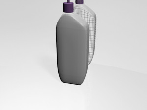 Body lotion bottle 01 3D मॉडल
