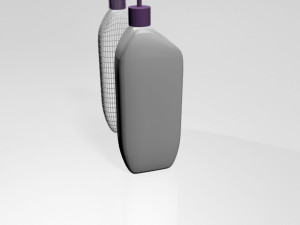 Body lotion bottle 01 3D मॉडल