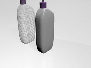 Body lotion bottle 01 3D मॉडल