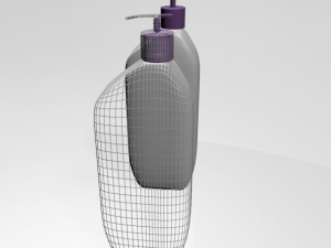 Body lotion bottle 01 3D मॉडल