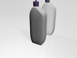 Body lotion bottle 01 3D मॉडल
