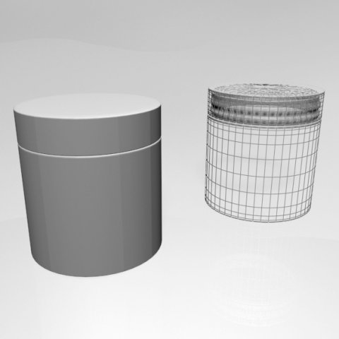 moisturizing cream bottle 01 Modelo 3D .c4d .max .obj .3ds .fbx .stl .blend 