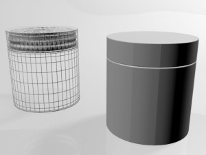 moisturizing cream bottle 01 Modelo 3D