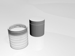 moisturizing cream bottle 01 Modelo 3D