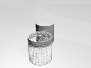 moisturizing cream bottle 01 Modelo 3D