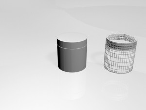 moisturizing cream bottle 01 Modelo 3D