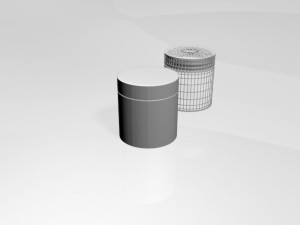 moisturizing cream bottle 01 Modelo 3D