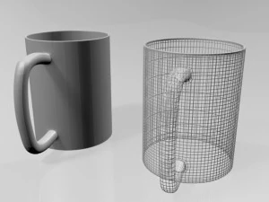 Mug 01 3D Model
