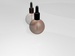 moisturizing oil bottle 01 3D Model