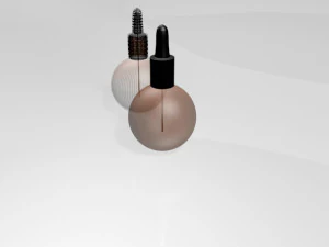 Moisturizing oil bottle 01 3D Model