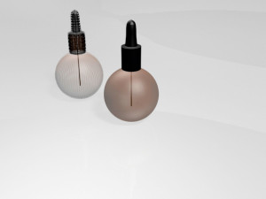 moisturizing oil bottle 01 3D Model