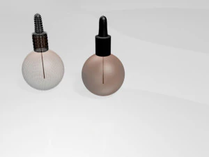 Moisturizing oil bottle 01 3D Model