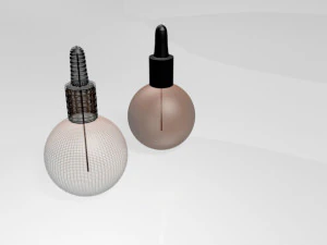 Moisturizing oil bottle 01 3D Model