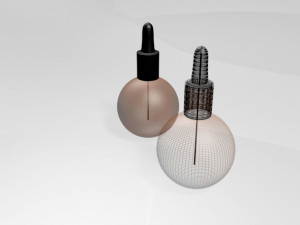 moisturizing oil bottle 01 3D Model
