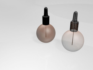 moisturizing oil bottle 01 3D Model