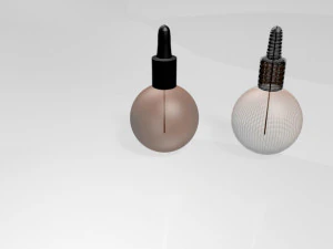 Moisturizing oil bottle 01 3D Model